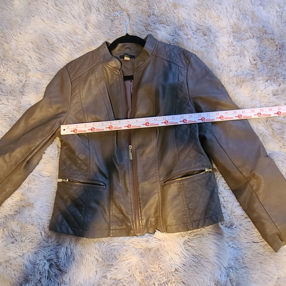 Alfani Jacket leather - Picture 10 of 13